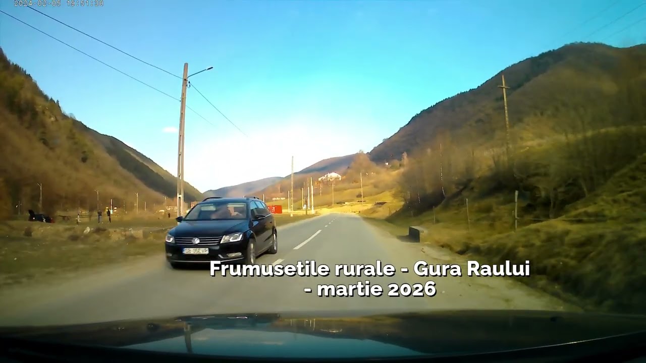 ROMANIA DE LEGENDA 345 - Frumuseti rurale - Gura Raului - martie 2026