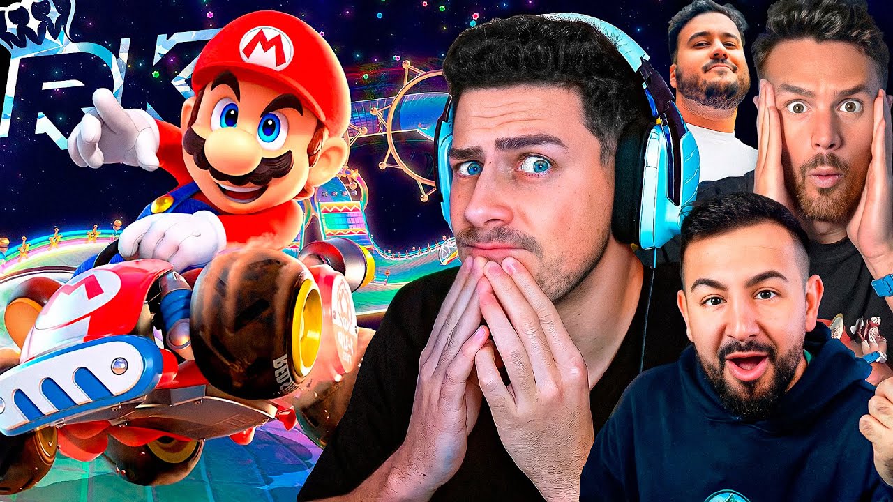 He creado el MEJOR EQUIPO de YOUTUBERS para Mario Kart World