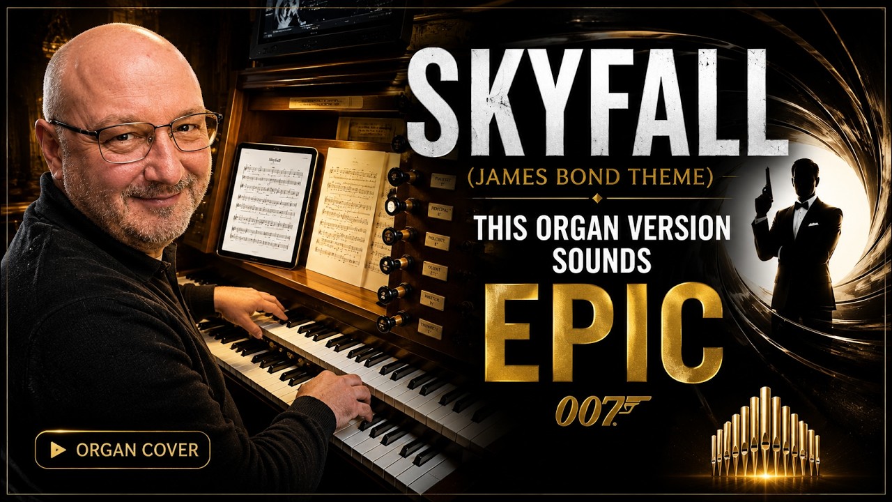 PIPE ORGAN COVER: SKYFALL (James Bond theme) by Martijn Koetsier