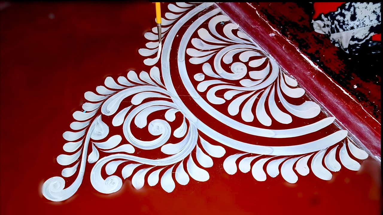 Красивый и пошаговый дизайн двери в стиле альпона/альпана.