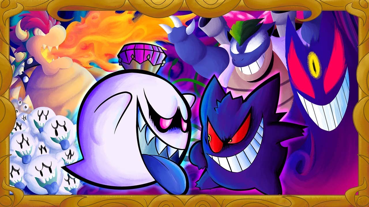 Who Would Canonically Win? | King Boo vs Gengar (Fight animation!)