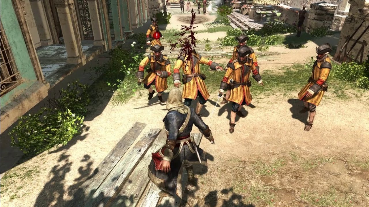 Assassin's Creed IV BF - Duncan Walpole Robes & NPC Sword + Pistol & Haytham Sword Style
