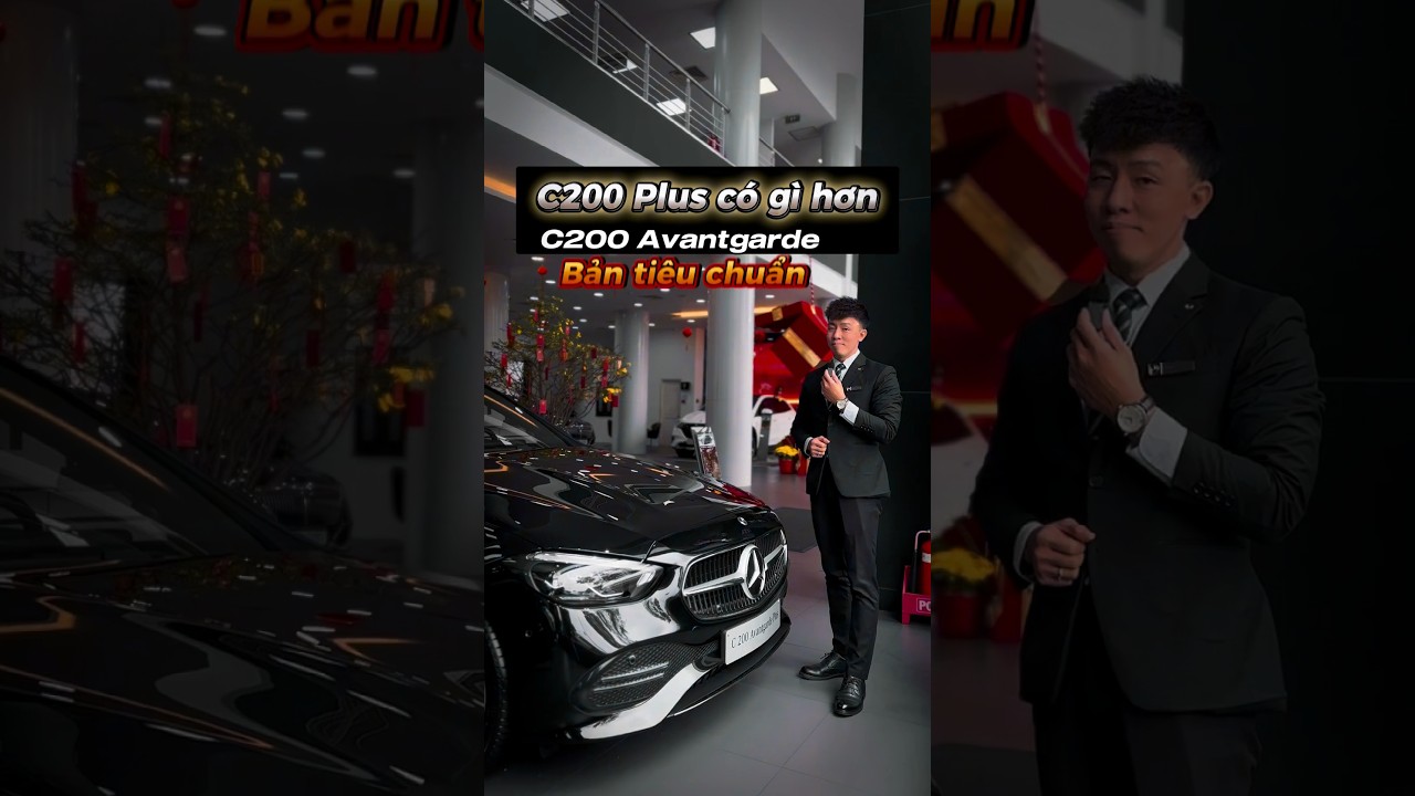 Cao hơn 250 triệu, Mercedes C200 Plus 2024 c&oacute; g&igrave; hơn C200 Avantgarde #mercedes #c200 #c200plus