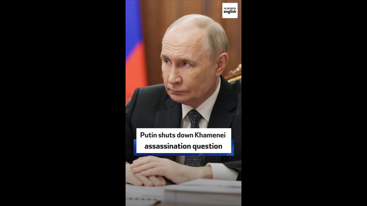 Putin shuts down Khamenei assassination question