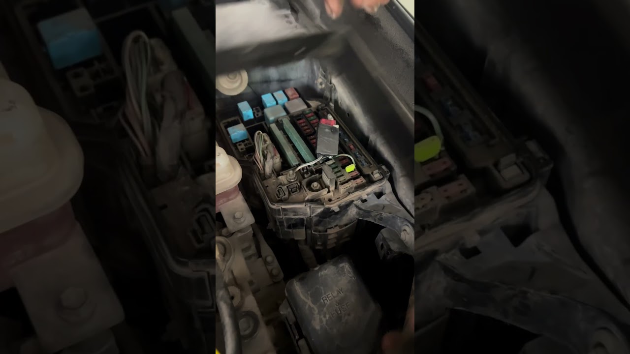 lexus fuel pump relay location#election lexus #mechanic