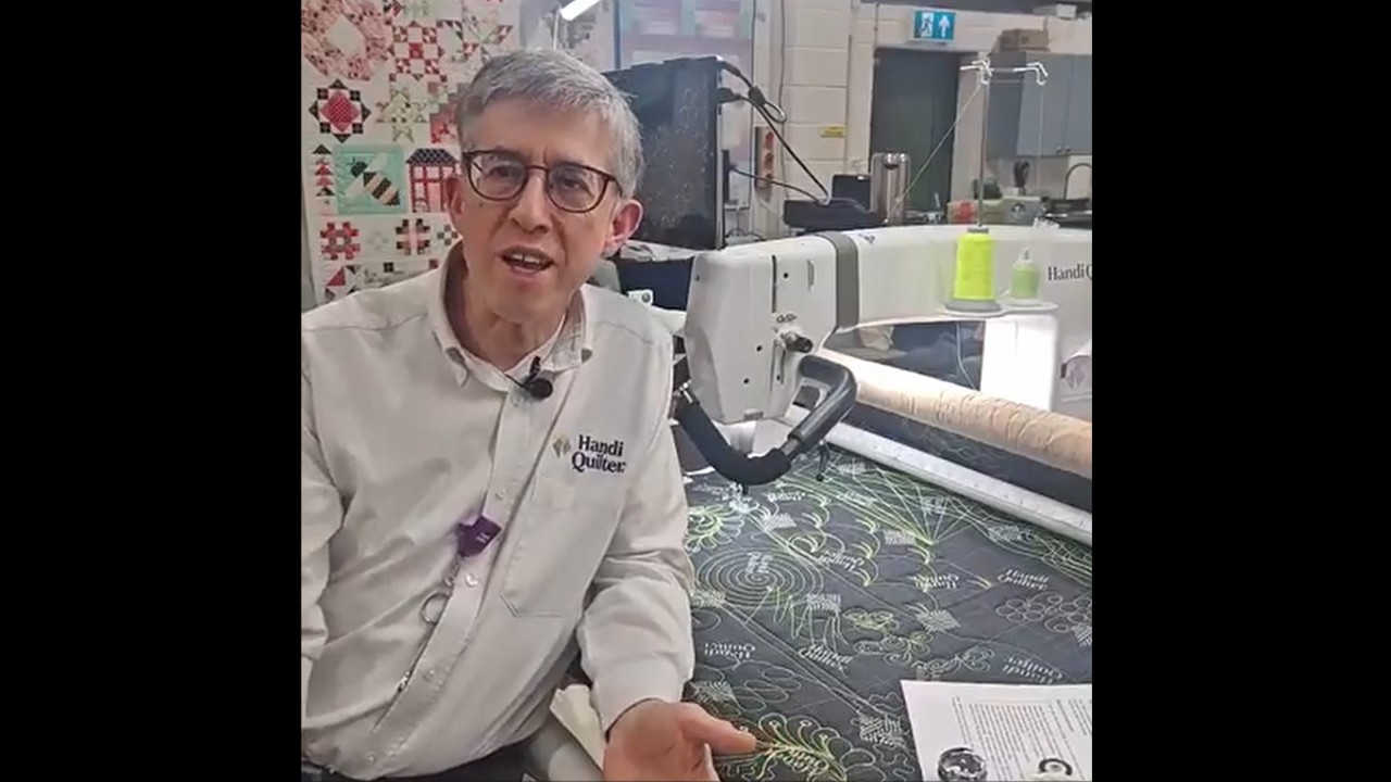 Pete's Tech Tips - How stitching Right to Left affects your thread and tension - important info!