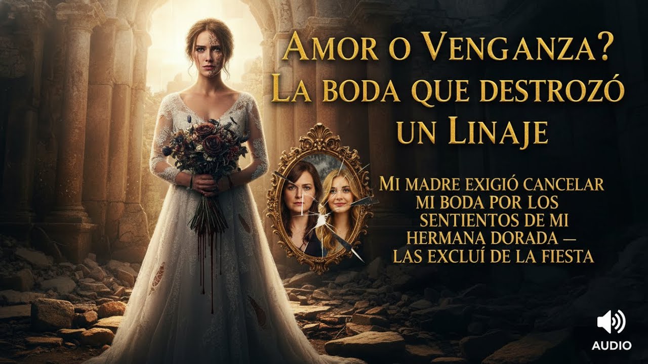 MI MADRE EXIGIÓ CANCELAR MI BODA POR LOS SENTIMIENTOS DE MI HERMANA DORADA — LOS EXCLUÍ DE LA FIESTA