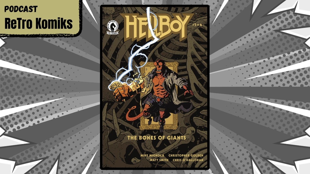 HELLBOY, wielki pies i truchło THORA | Hellboy. The Bones of Giants | recenzja komiksu