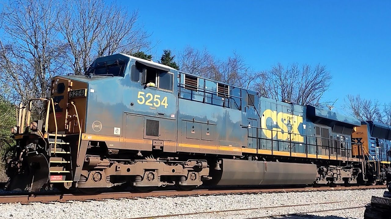 CSX Northbound Grain Train G388 Brentwood, TN 03/14/26