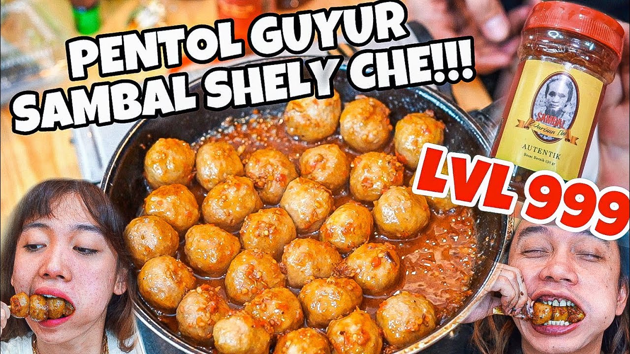 GILA! PENTOL GUYUR SAMBAL SHELY CHE BIKIN NANGIS! KEKEYI KALAH