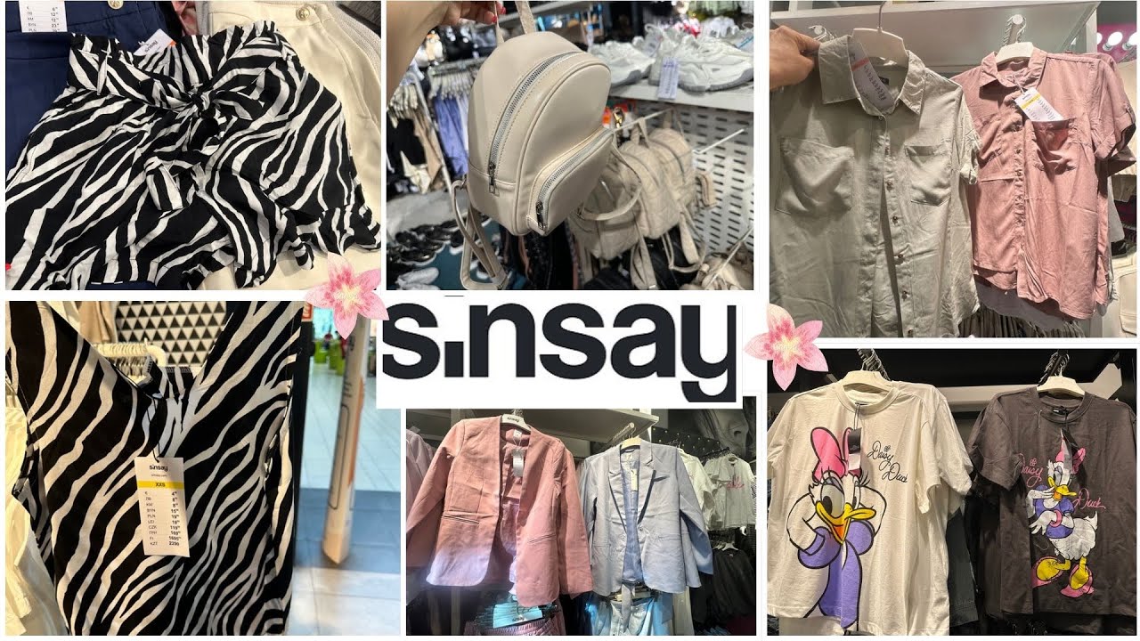SINSAY ❗️ NOWA KOLEKCJA 👚 SPODENKI, MARYNARKI, SUKIENKI, BLUZECZKI ‼️Piękne klapki ❗️Nowe PLECAKI 😍