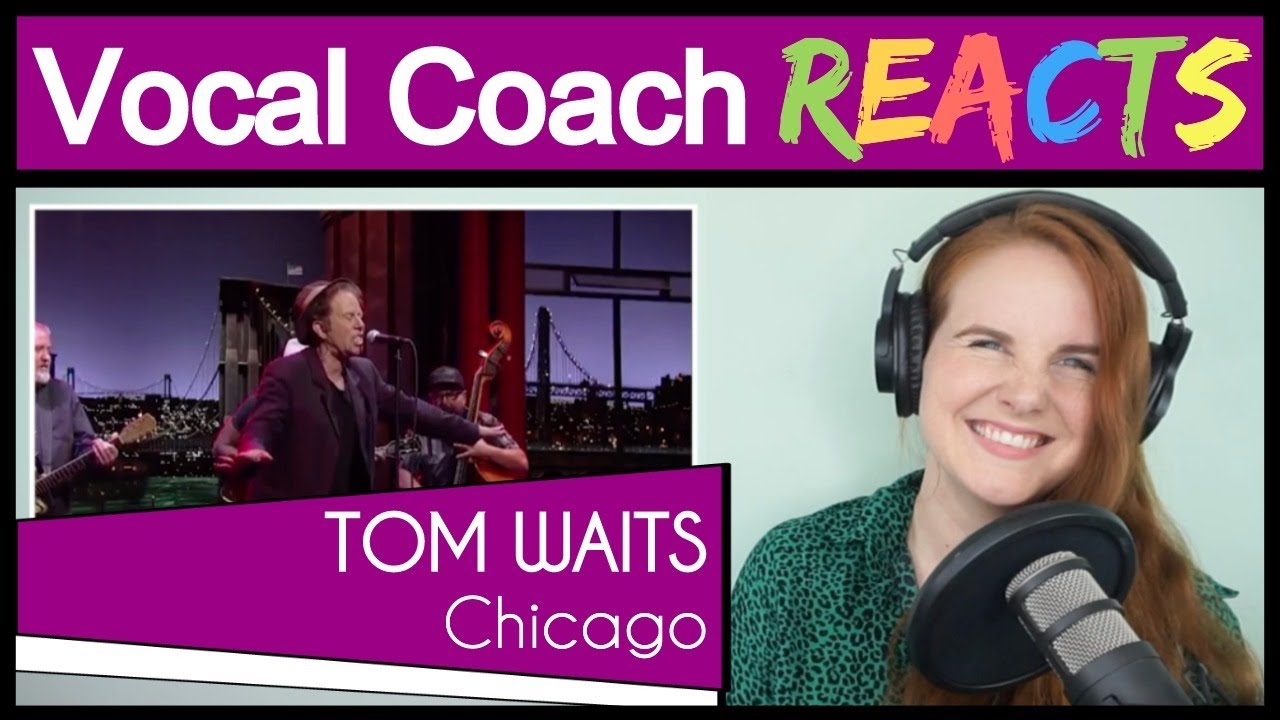 The Best Bad Singer | Tom Waits - Chicago (Live) | Vocal Coach React
