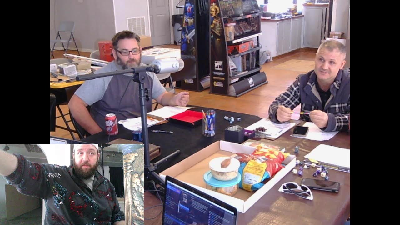 Dungeons and Dragons Stream with friends at the 