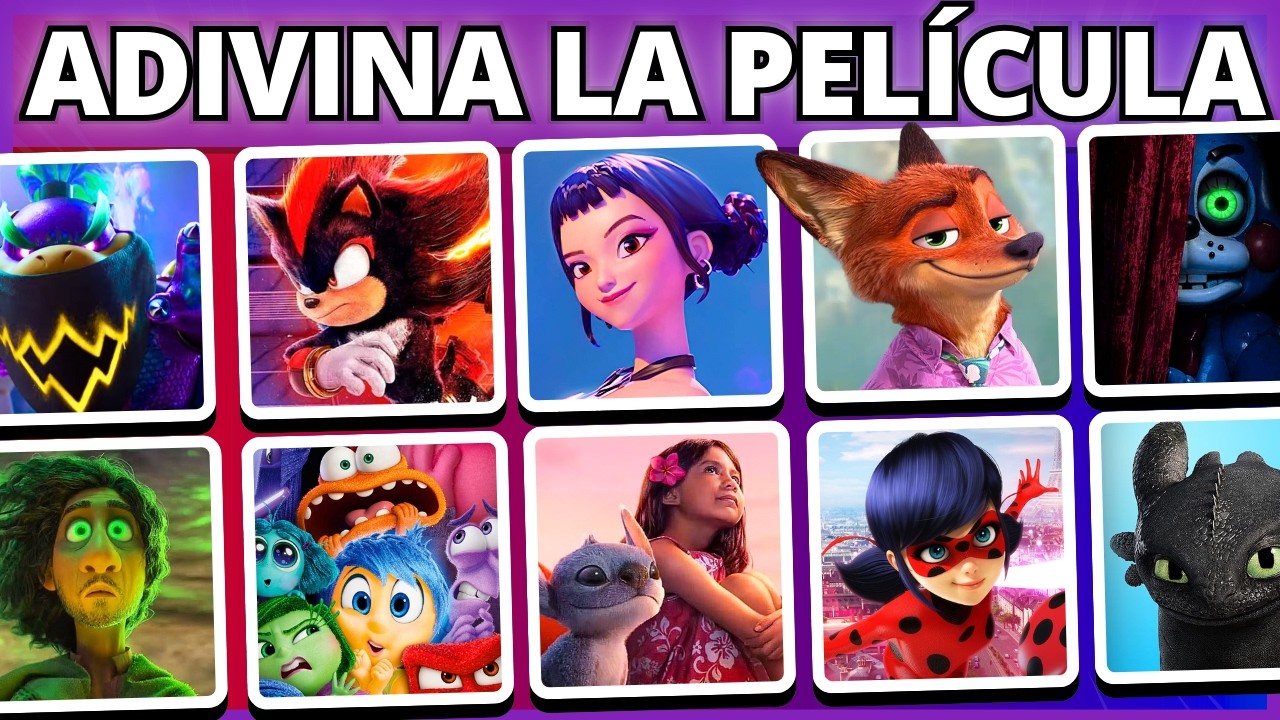 🎥 SOLO LOS EXPERTOS ADIVINAN ESTAS 60 PELÍCULAS | #booquiz #trivia