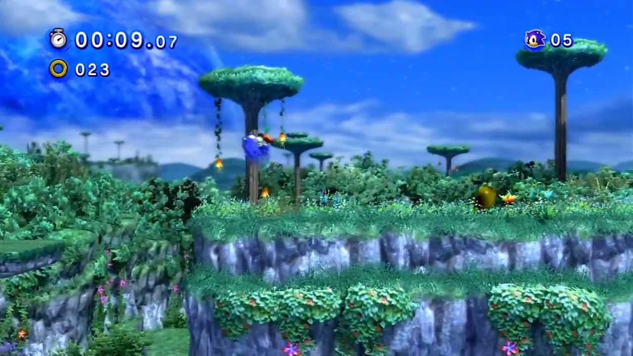Sonic Generations - Planet Wisp (Act 1) - Red Rings