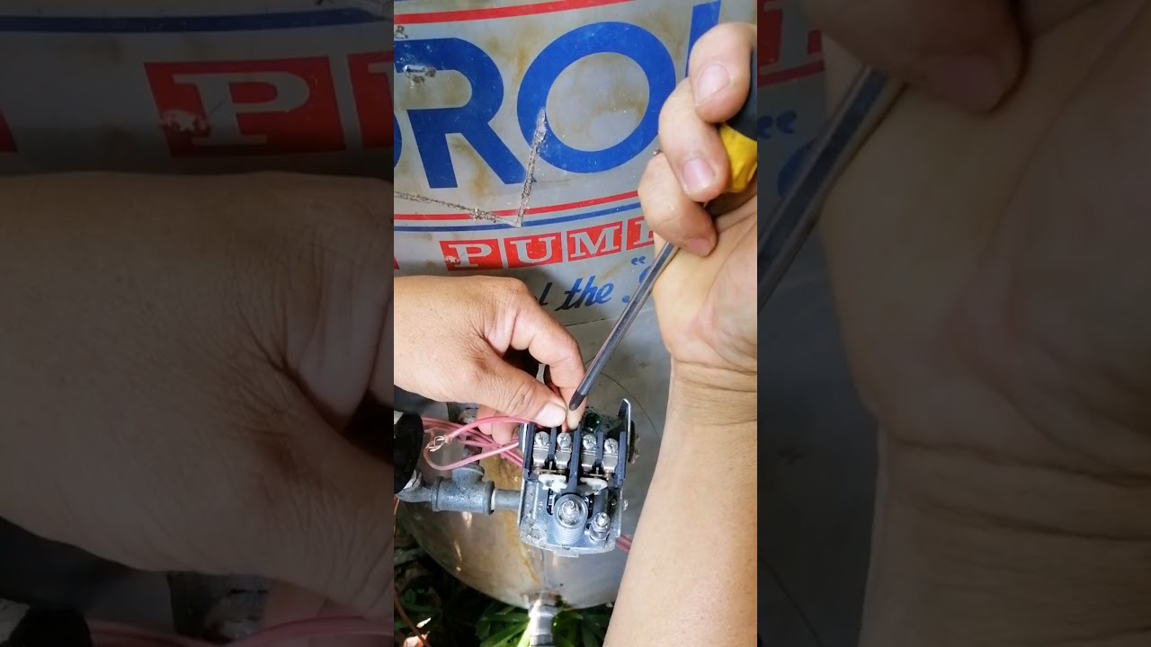 Paano mag welding NG tanke NG water pump na stainless na may butas