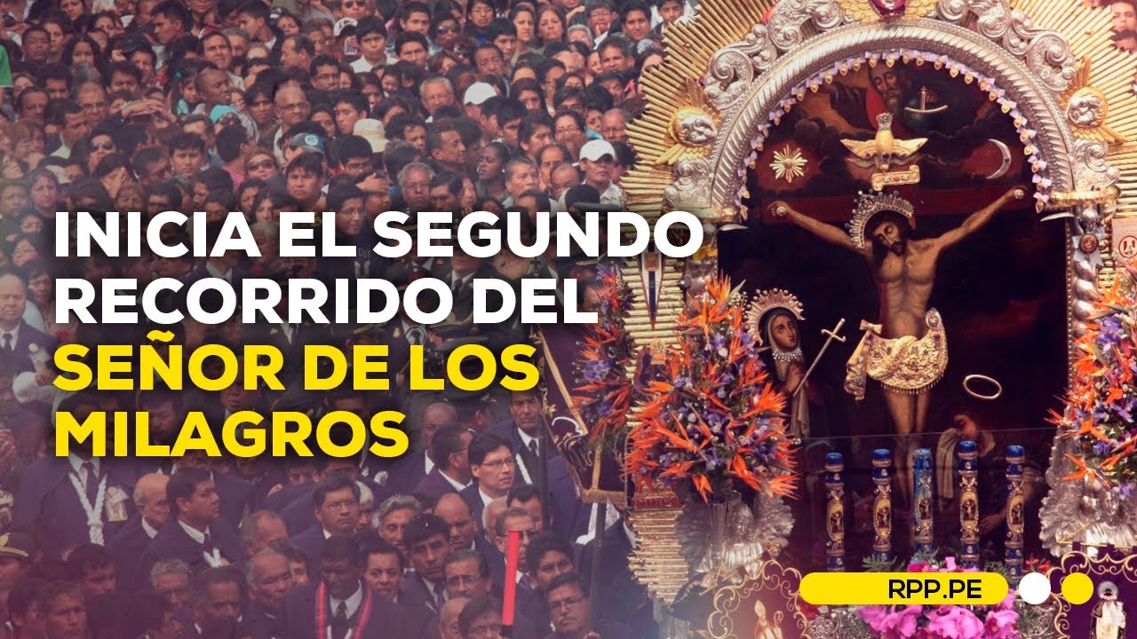 Señor de los Milagros: inicia la segunda procesión #ROTATIVARPP | DESPACHO