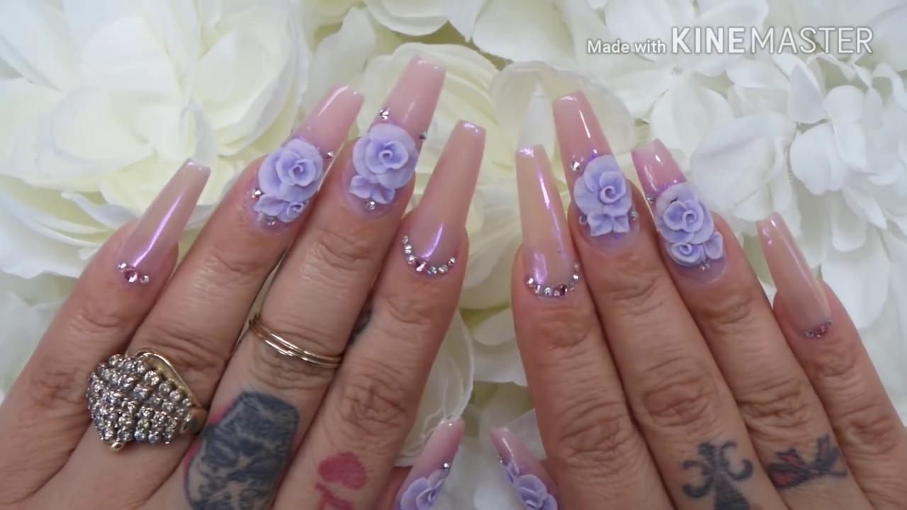 Prettiest Pink Acrylic Nails