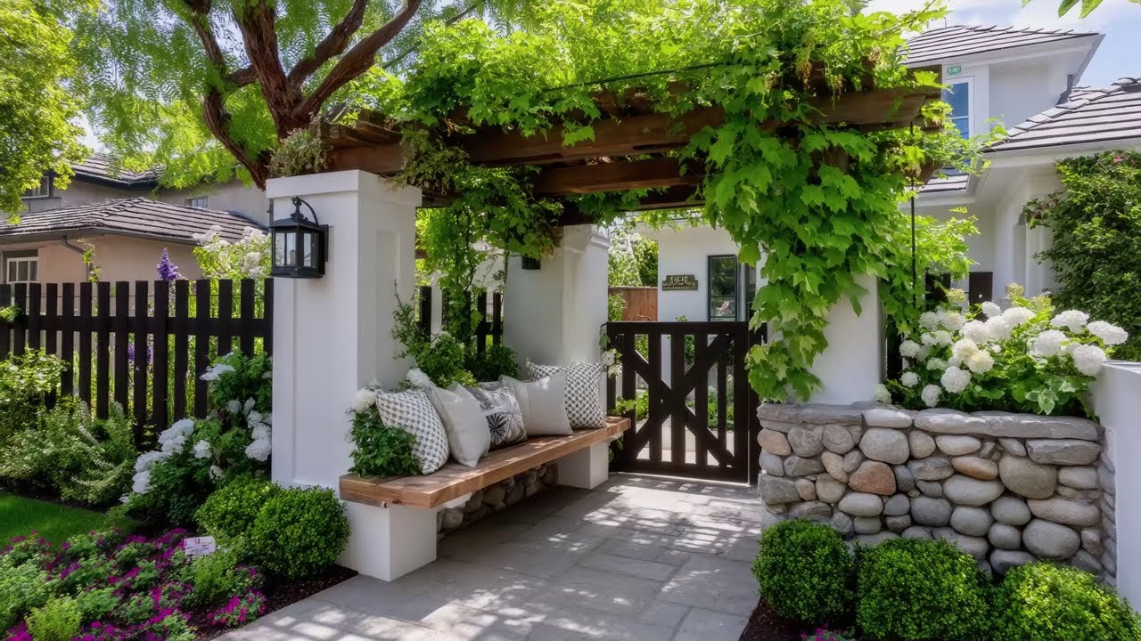 👉 Small Front Yard Entryway Ideas 2026 | Dreamy Transformations, Garden Gates & Arches