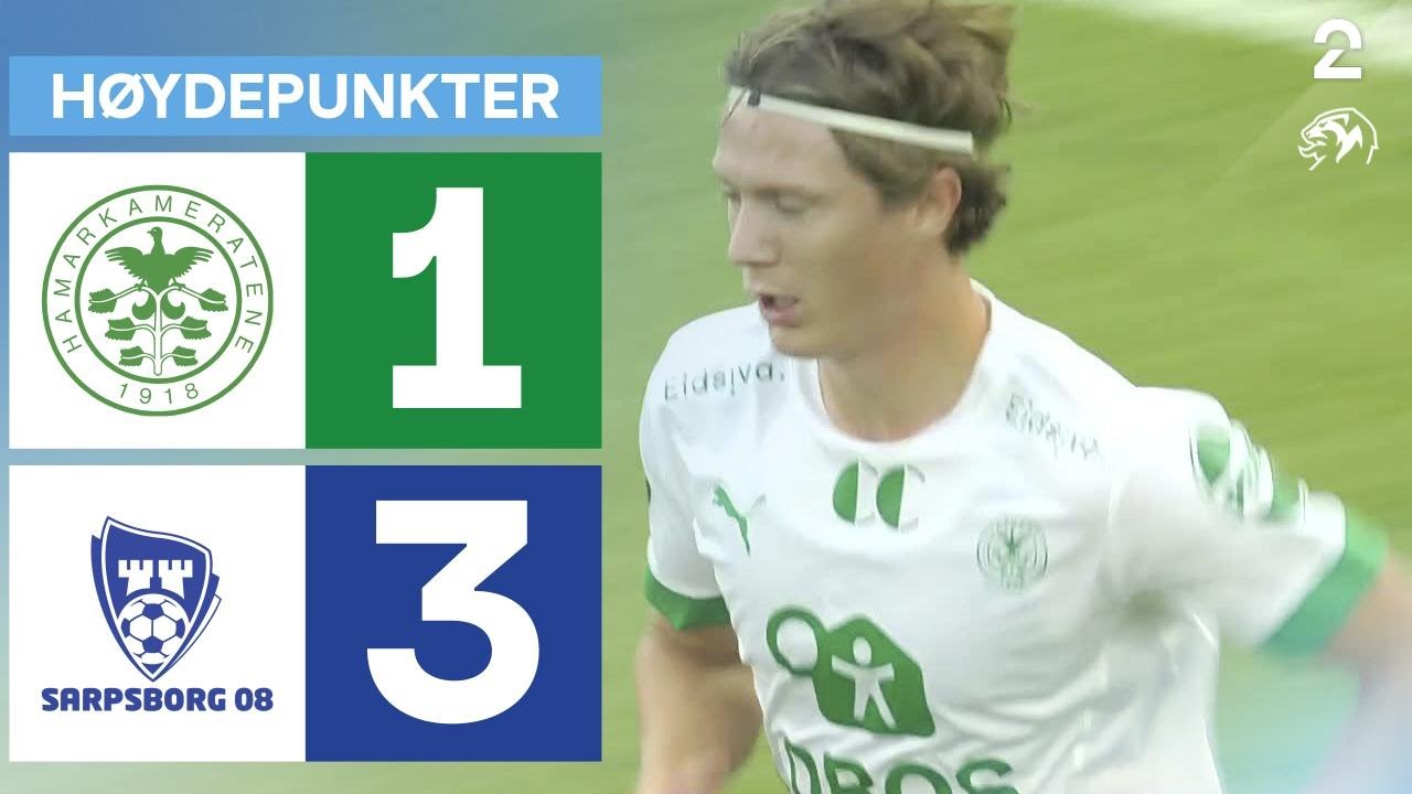 HamKam 1 - 3 Sarpsborg 08 - H&oslash;ydepunkter