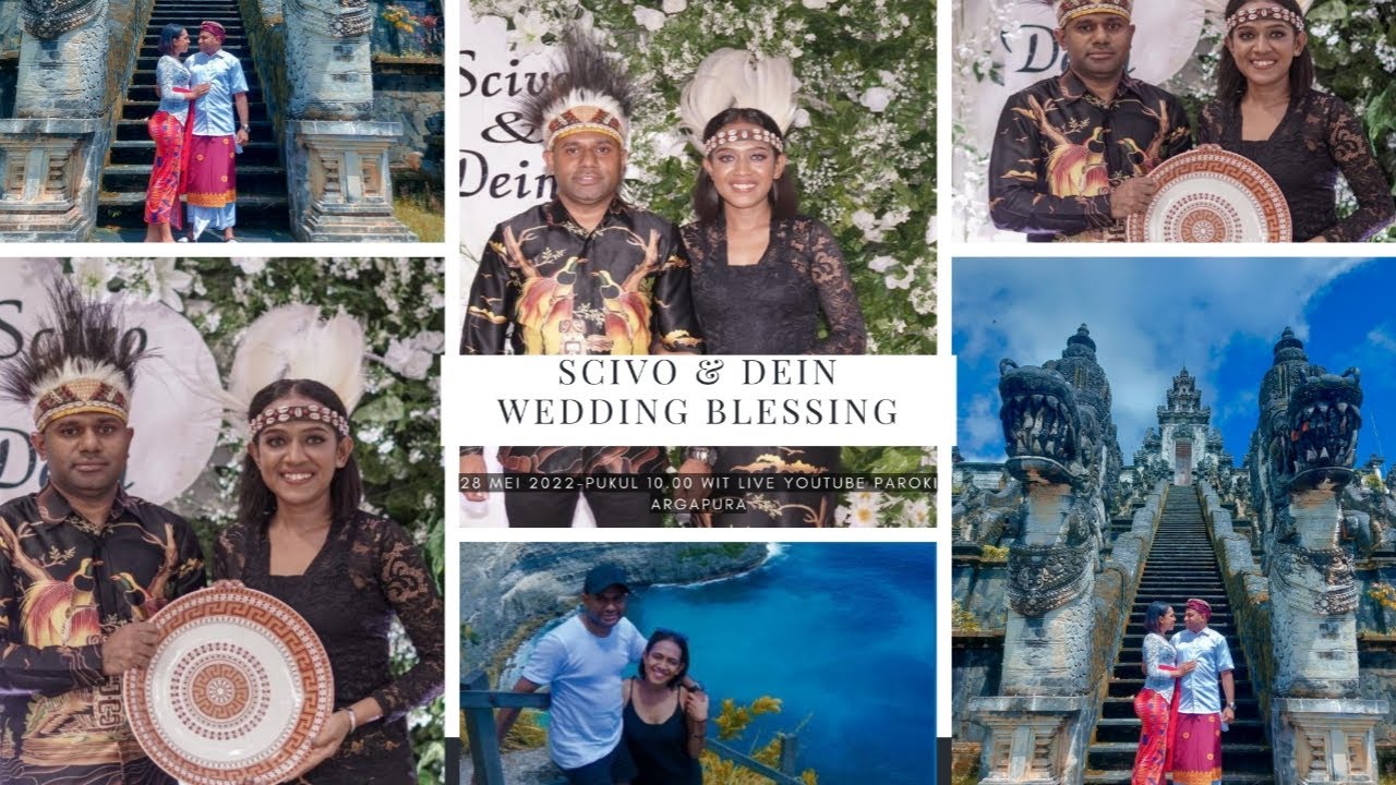 LIVE PEMBERKATAN NIKAH SCIVO & DEIN,  PAROKI ARGAPURA - JAYAPURA, PAPUA