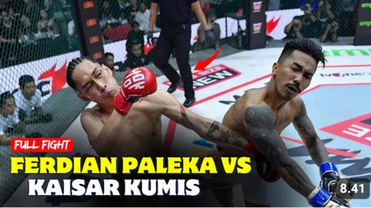 FULL FIGHT detik detik kumis KO ,ferdian paleka vs kaisar kumis