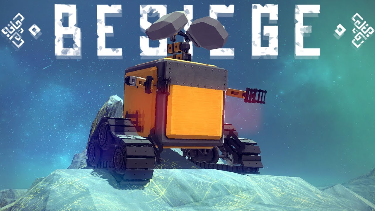 Игровой процесс Besiege — машина Дрэгаста, танк ВАЛЛ-И, потрясающий авианосец — лучшие творения B...