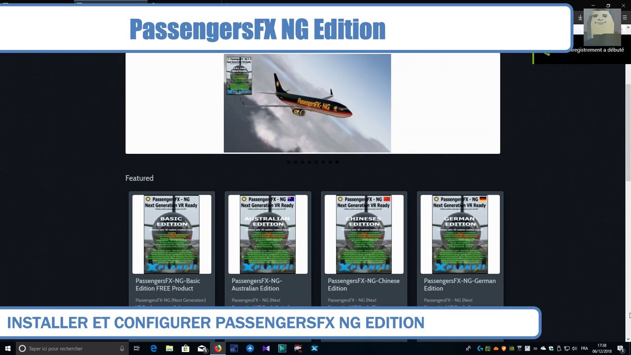 ⚙️[ X-Plane 11 tuto français ] Installer PassengersFX NG Edition et le configurer