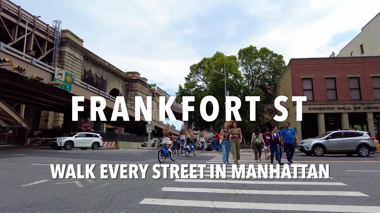Walking Manhattan | Frankfort Street | Financial District