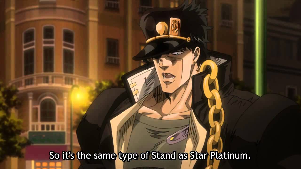 JJBA Stardust Crusaders - Dio and Jotaro's Standoff