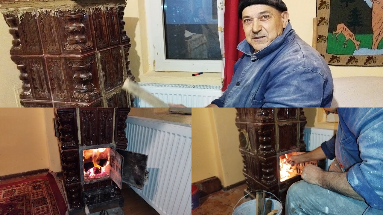 Reparăm și curăță teracota Bunicii din Șofronea împreună cu fratele Costel