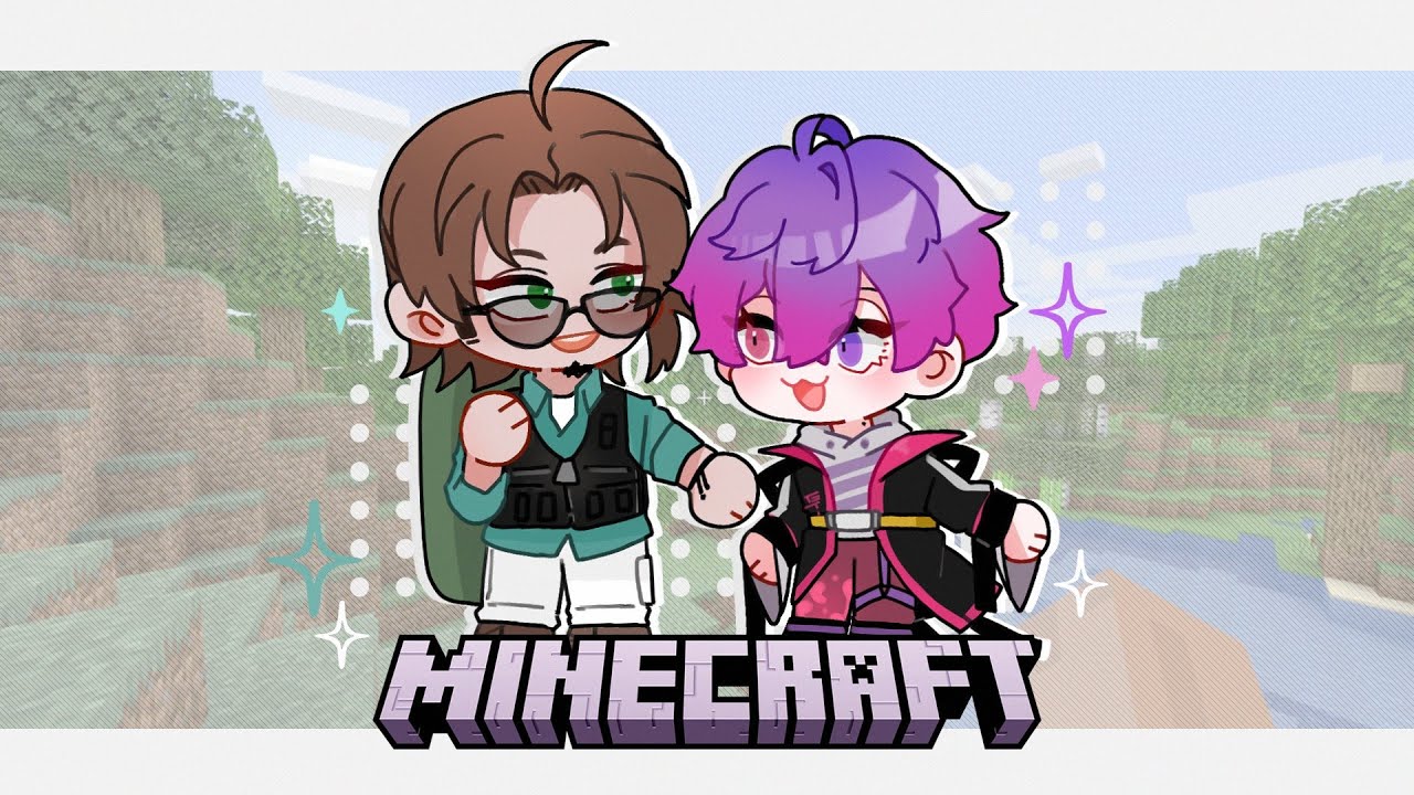 【MINECRAFT】fishing with @BonnivierPranaja at his place 💜【NIJISANJI EN | Uki Violeta】