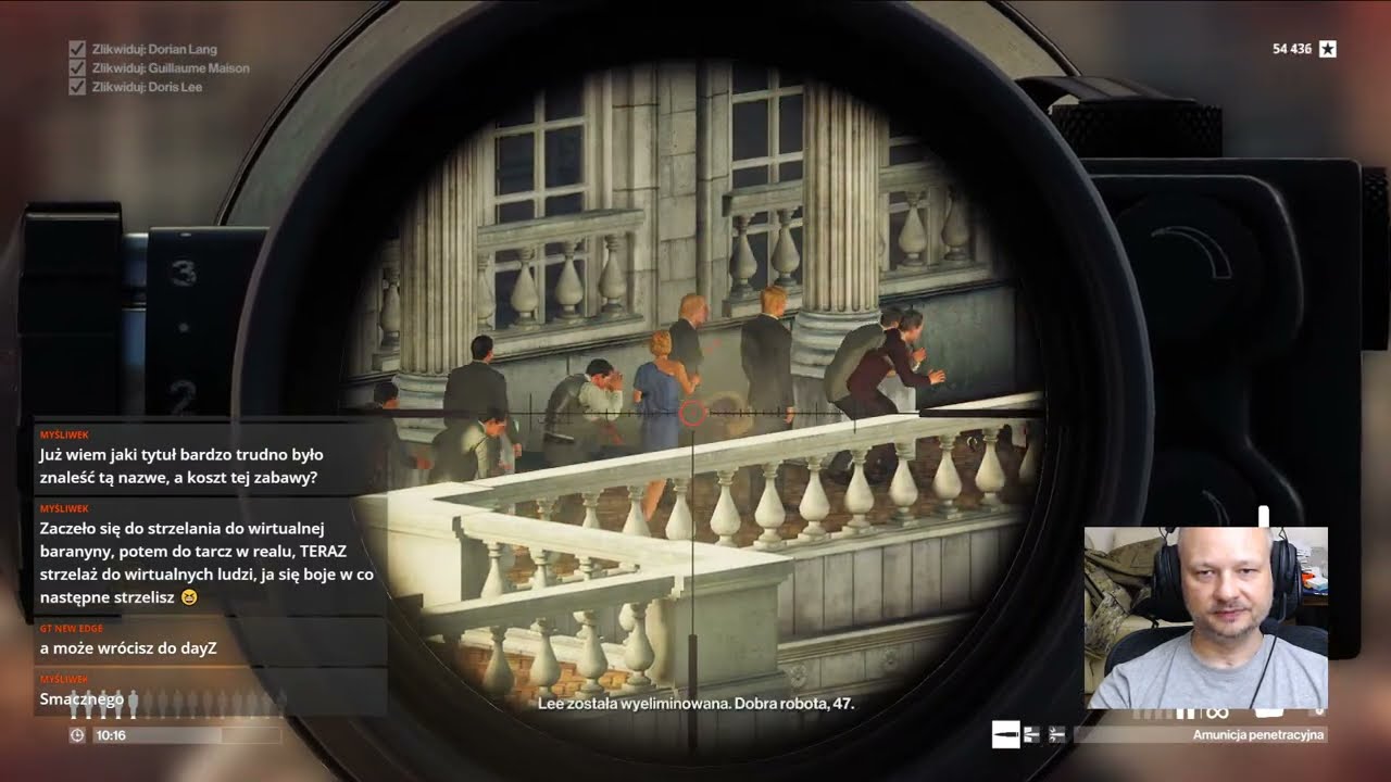 Agent 500+ ze snajperką - Hitman 2 Gold  || live ||