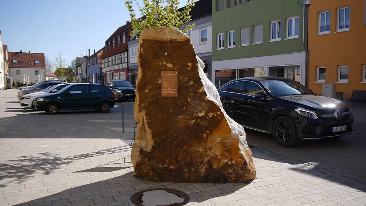 D: Hofheim i.UFr.. Unterfranken. Eindrücke aus der Stadtmitte. April 2020