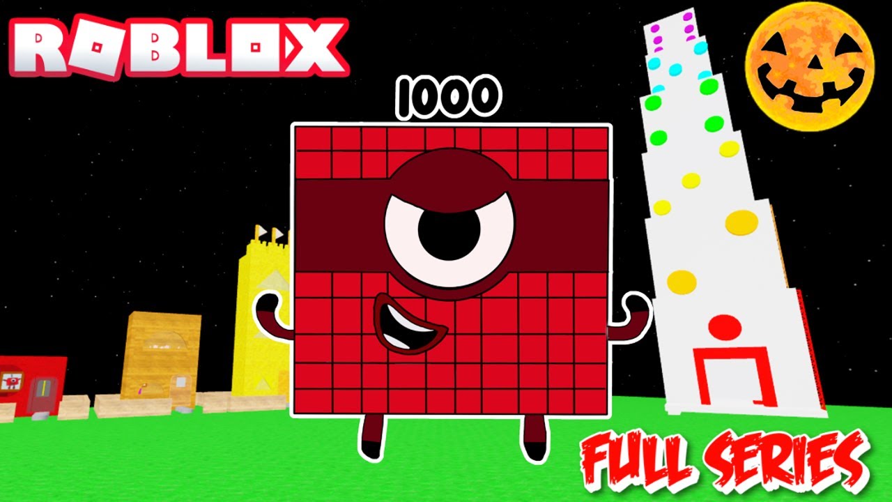 Numberblock EVIL 1000 - SEASON ONE | HAPPY HALLOWEEN | Roblox