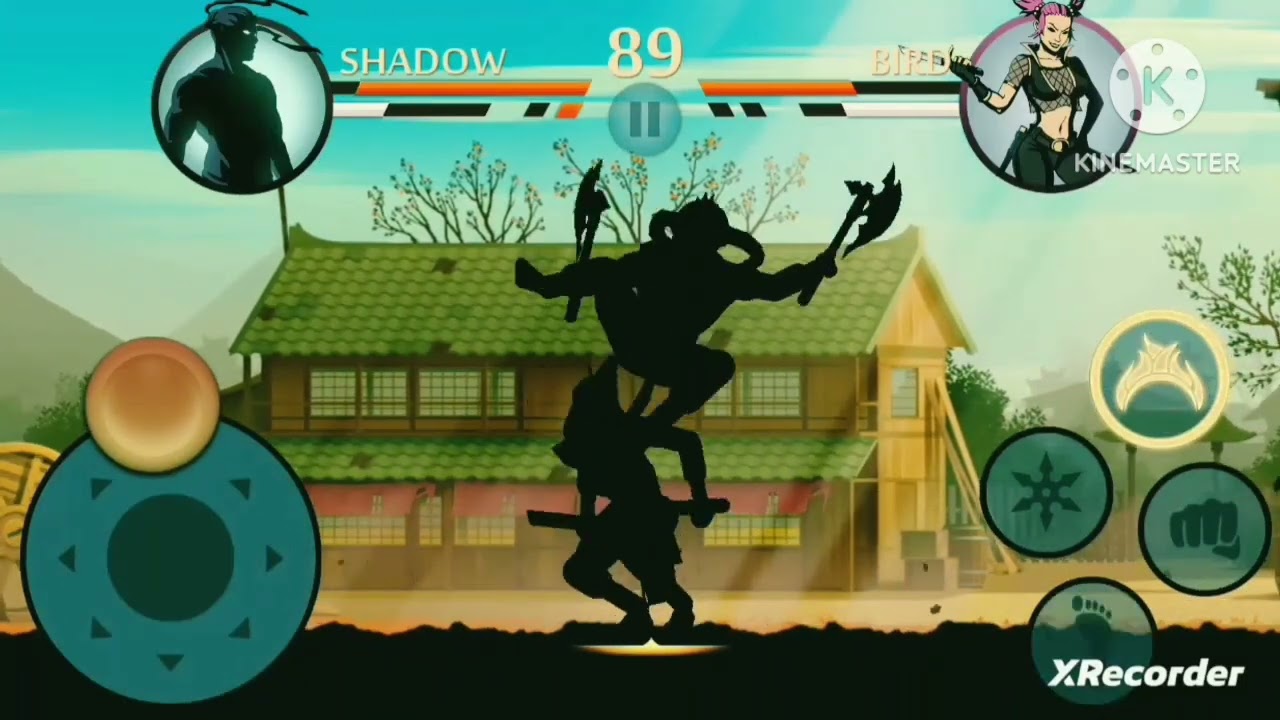 SHADOW FIGHT 2 |ACT2| SHADOW VS BIRD AND RHINO FIGHT