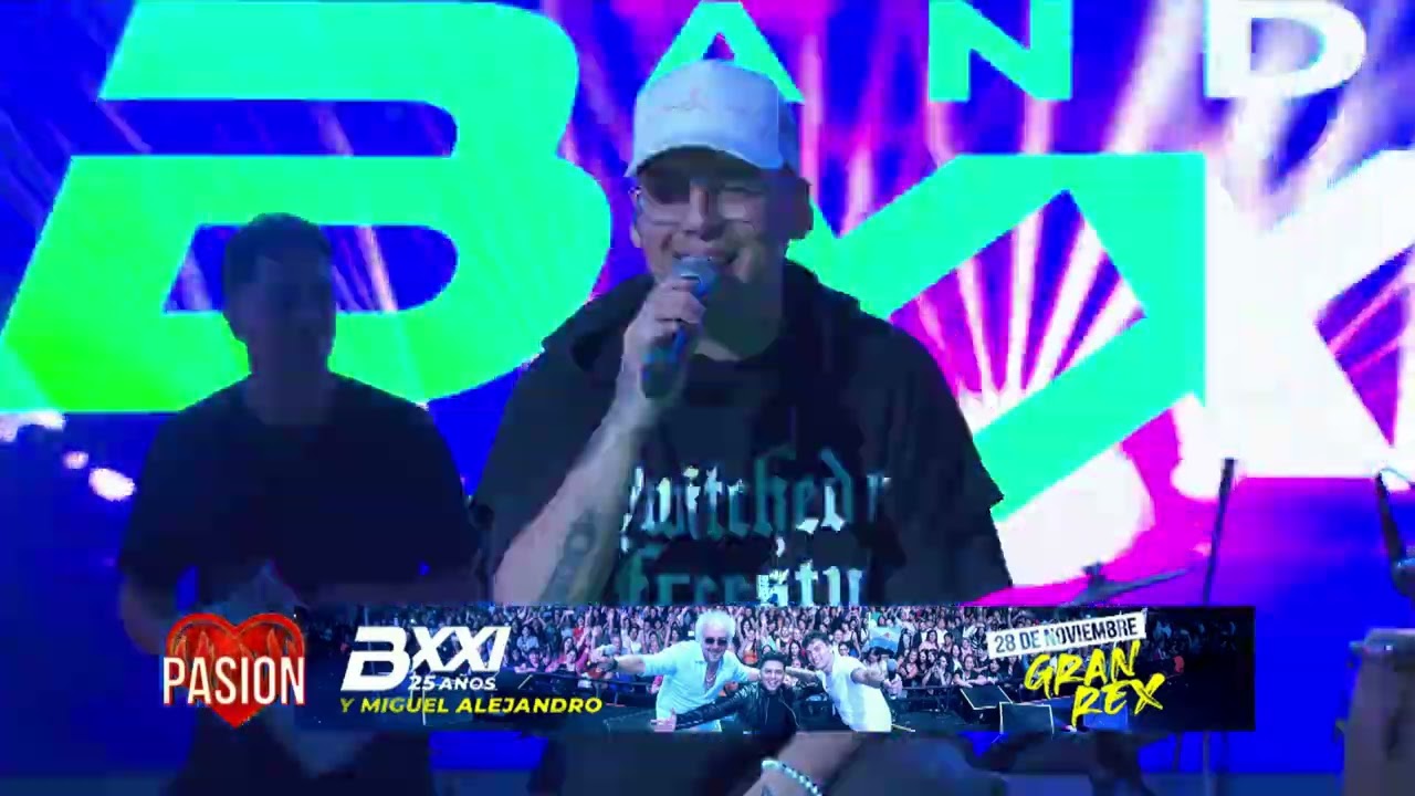 Banda XXI en vivo en Pasión de Sábado 12 10 2024 Parte 2