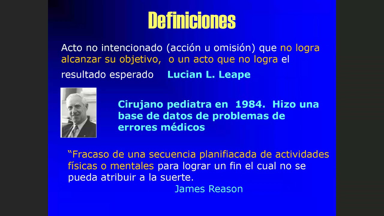 BIOETICA: TEO 14 - ERROR M&Eacute;DICO Y MALA PLAXIS