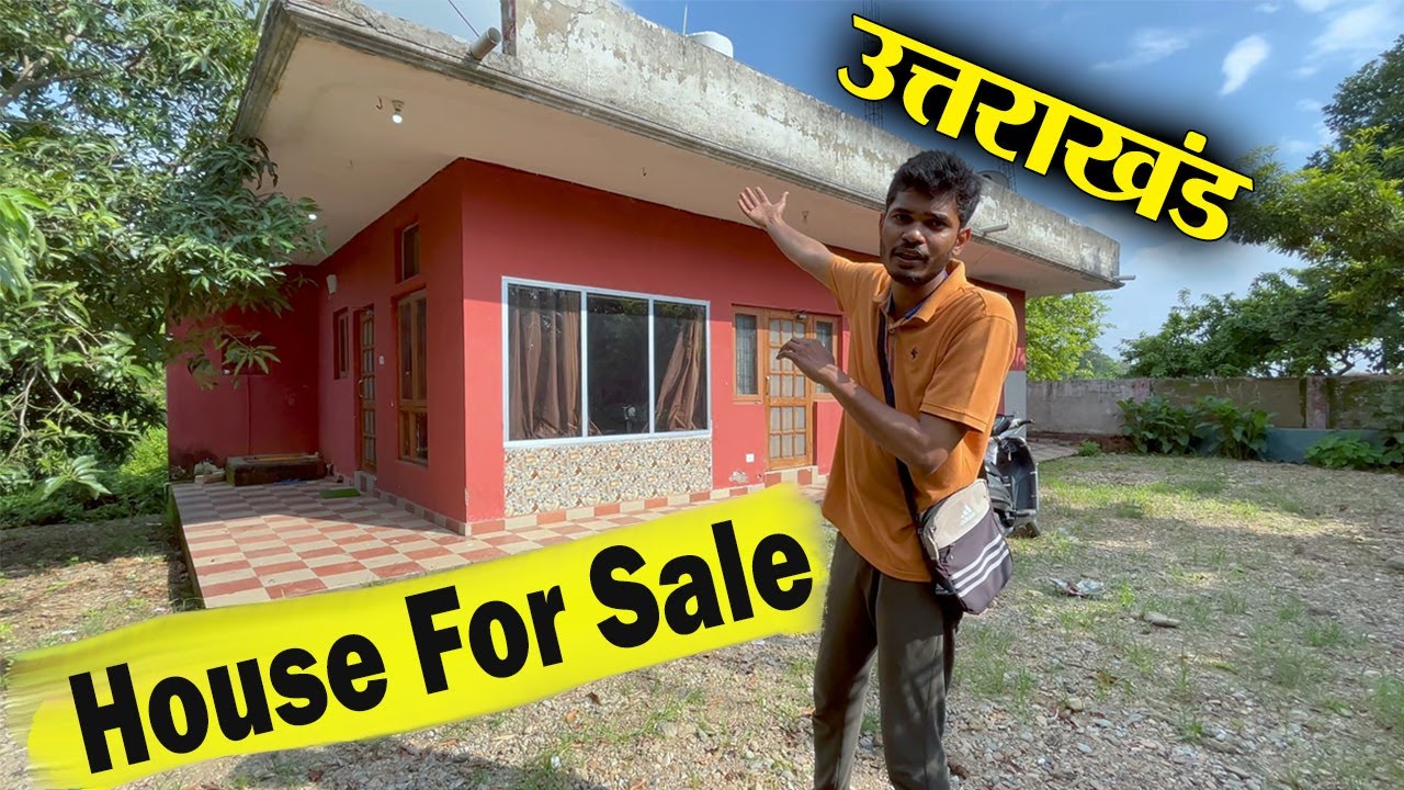 House for Sale in Uttarakhand | 300 sqr land with House | Surrounding by Nature