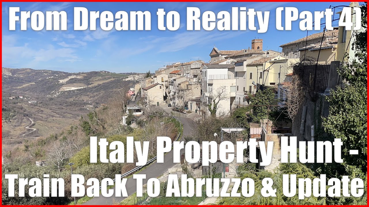 From Dream to Reality: Train back to Abruzzo & a quick update what is coming in the next episodes!