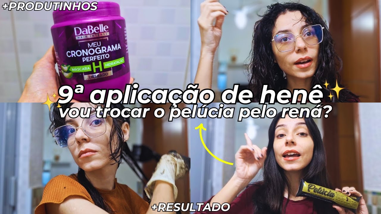 Henê Pelúcia não serve mais pra mim? Resultado 9ª aplicação do henê pelúcia médio + conversa 🥰