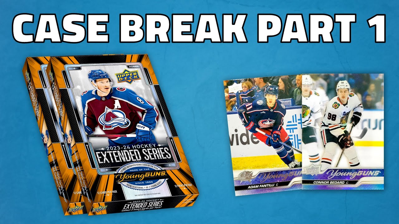 FIRST LOOK: 2023-24 Upper Deck Extended Series Hobby 2 Box Break (Case Break Part 1)