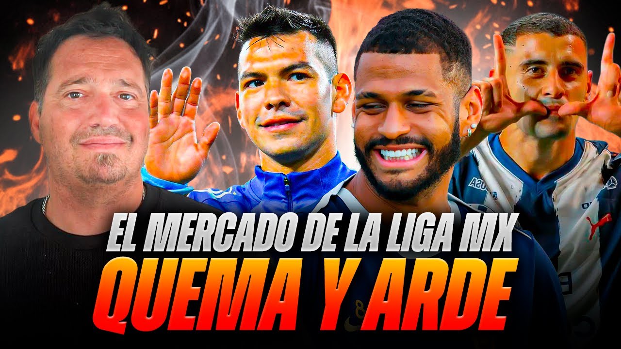 🔥🚨 ¡EL MERCADO NO PARA! ¡BERTERAME DEJA RAYADOS! ¿QUÉ PASA CON EL CHUKY LOZANO? ¿Y CAICEDO A SANTOS?