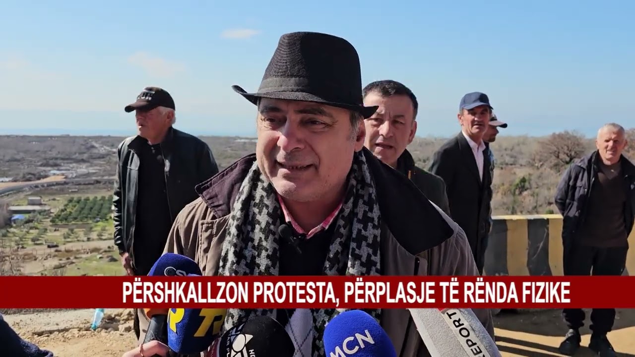 PËRSHKALLZON PROTESTA, PËRPLASJE TË RËNDA FIZIKE