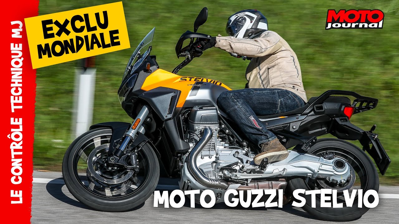 MOTO GUZZI STELVIO 2024, premier essai du nouveau trail routier italien – Moto Journal