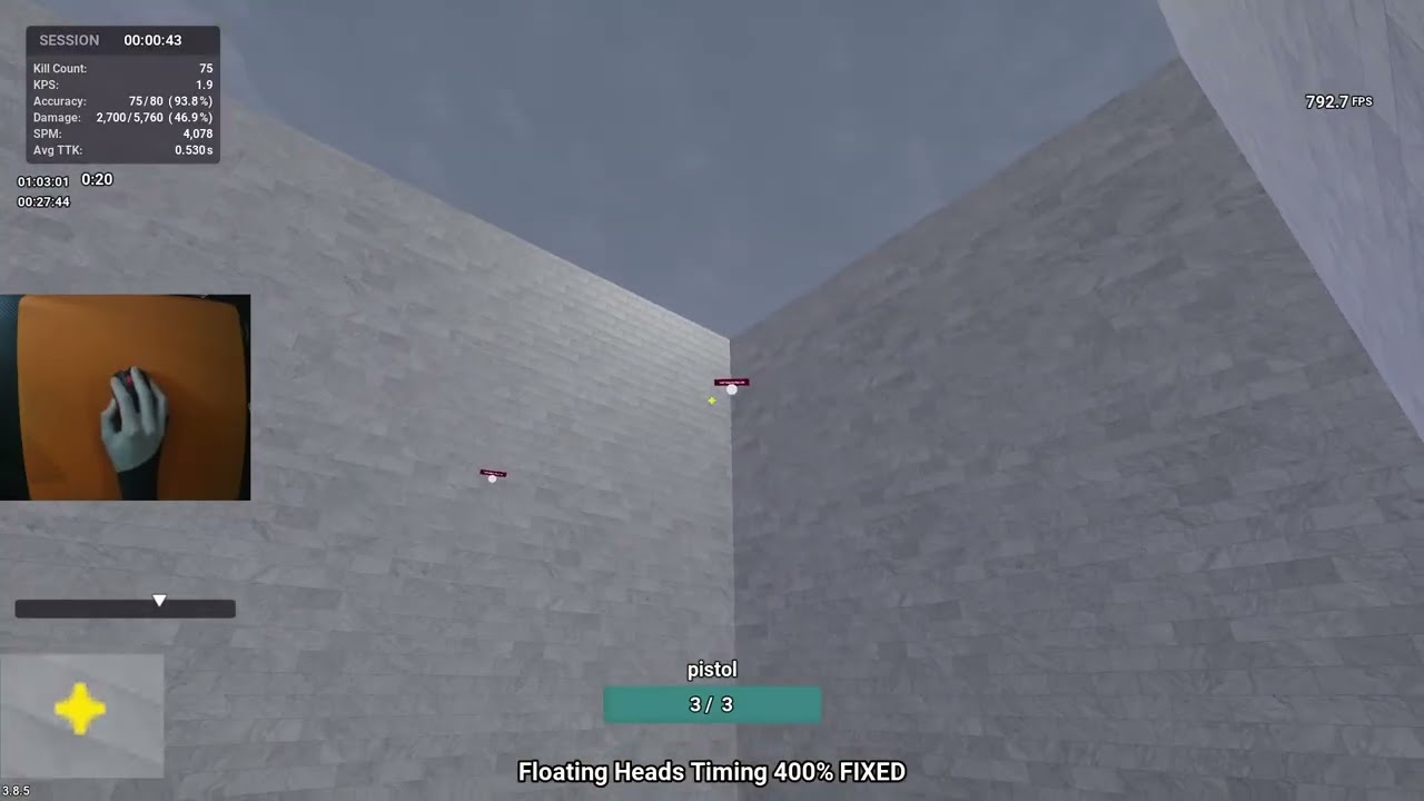 Floating Heads Timing 400% FIXED 4248 Silk