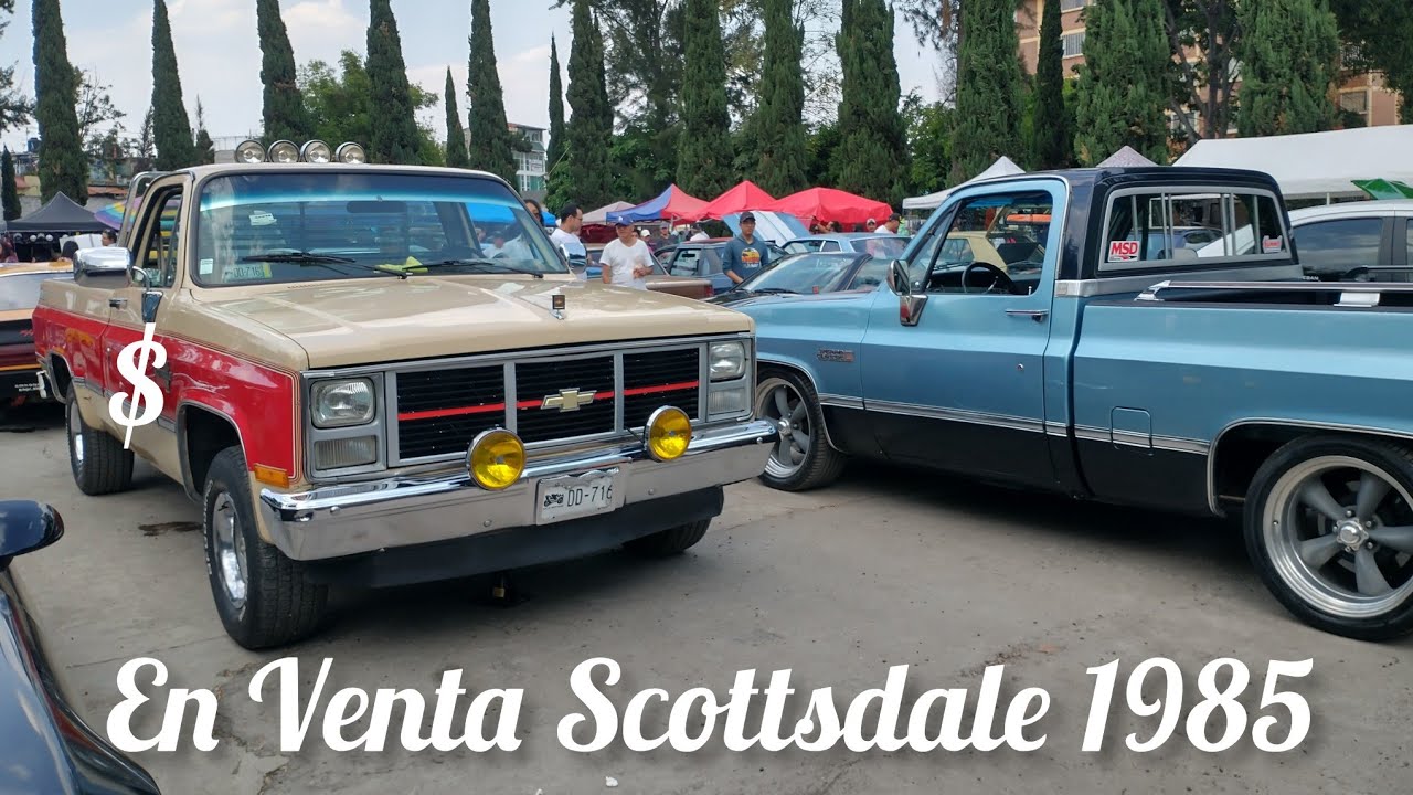 Chevrolet Scottsdale 1985 en Venta, GMC Sierra 1985 en exhibición, Bazar de la Carcacha.