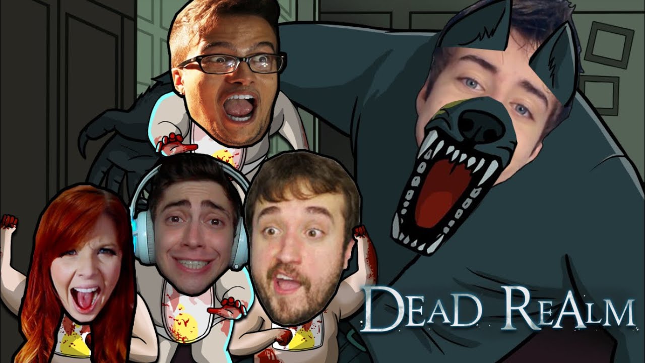MORRENDO DE SUSTO! - Dead Realm ft. Leon, Cellbit, Satty, Alan e Damiani