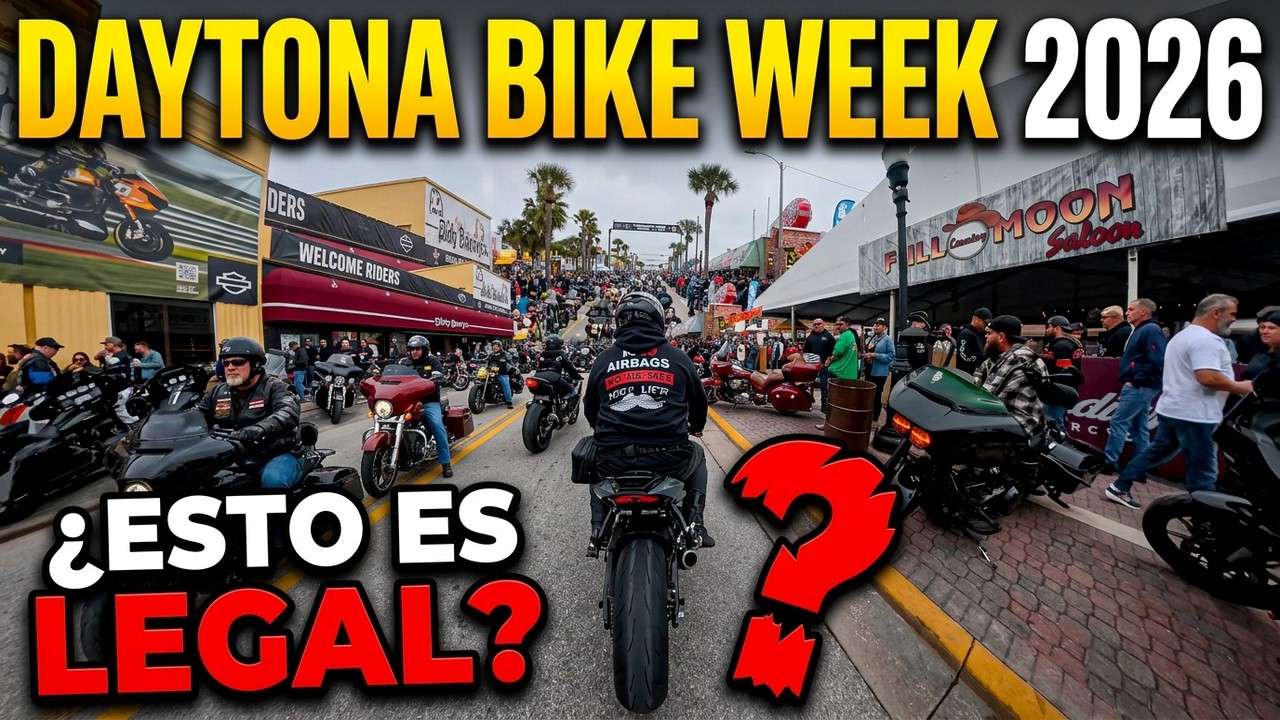 ESTO PASÓ en el DAYTONA BIKE WEEK - Mas de 10,000 bikers desatados