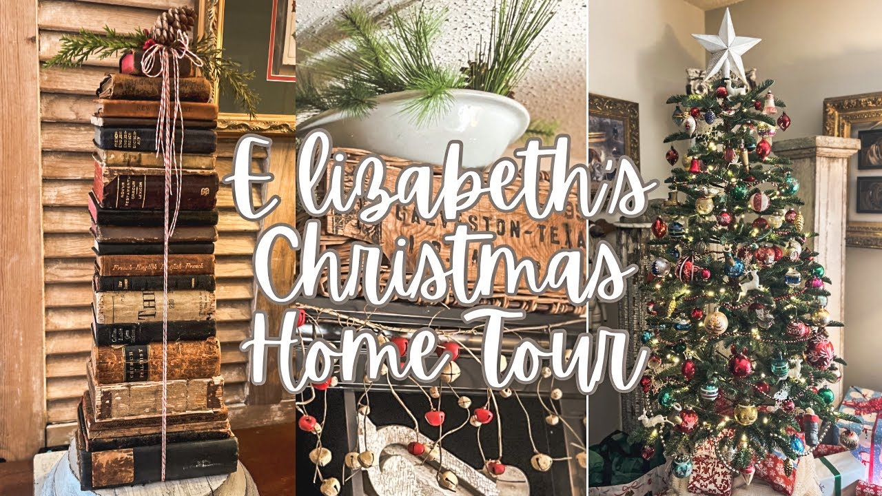 Christmas Home Tour + Vintage Christmas with Elizabeth Ann